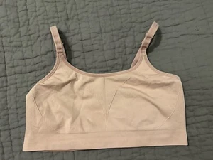 Soma Sport Seamless Ballet Back Pink XXL Bra Wireless - Picture 1 of 2