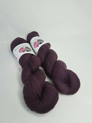 Merino- Und Baby-Kamel-Garn, 4-Fädig, Fingering, 100g, WINE - Bild 1 von 4