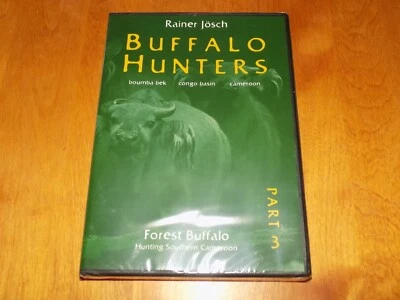 BUFFALO HUNTERS Forest Buffaloes African Safari Africa Big Game Hunting DVD NEW - Image 1 of 3