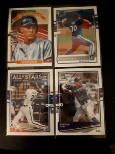 2020 Donruss Optic Baseball Base Cards You Pick