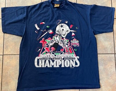 Camisa De Colección Nutmeg Mills Dallas Cowboys Super Bowl XXVII XL RARA 1992 Foto 1 de 4