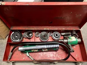 GREENLEE 767 HYDRAULIC HAND PUMP & RAM - Bild 1 von 7