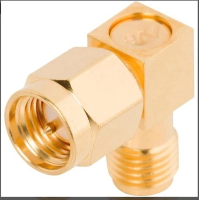 Conector SV Microondas RA RF p/n 2994-6001 SMA Hembra a Macho Adaptador  Foto 1 de 2