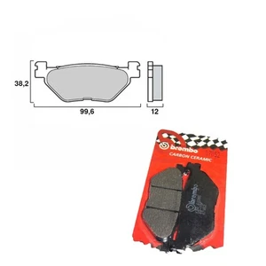 PASTIGLIE FRENO POSTERIORE BREMBO CARBON 07052 YAMAHA TMAX T MAX 530 2012 2015 - Imagen 1 de 1