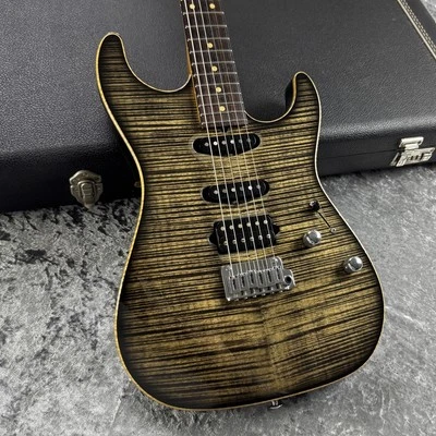 Suhr Standard Flame Maple ~Trans Charcoal Burst~[3,52 kg] 2007 3F Foto 1 de 4