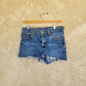 Levi's 501 High Rise 34 x 32 Baumwolle Denim Shorts Damen 2 - Bild 1 von 9