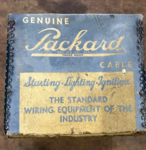 Vintage Packard Wire Cable .. Starting + Lighting + Ignition - Picture 1 of 3