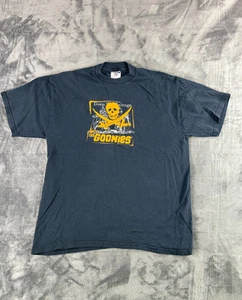 Vintage The Goonies Shirt Men's L Jerzees Deep Portland Salvage Skull Crossbones - Picture 1 of 9