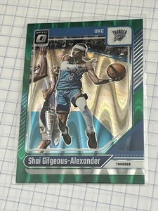 2024-25 Donruss Optic Shai Gilgeous-Alexander Green Seismic #127 Thunder - Picture 1 of 1