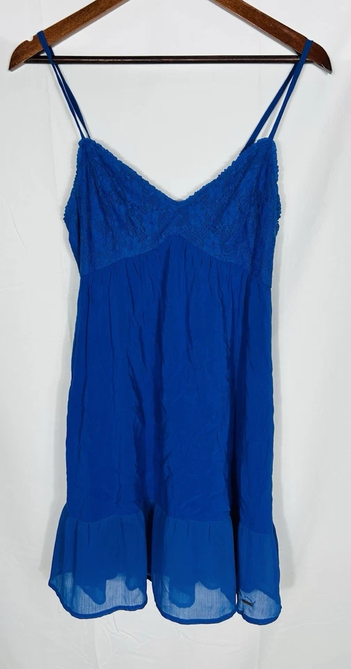 Mini Vestido Y2K Hollister Babydoll Talla M 00s Preppy Mujer Coqueta Elena Gilbert Foto 1 de 4