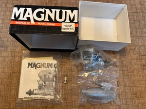 🔥Magnum GP 15/GP Sports R/C Model Airplane Engine New In Box Vintage NOS - Picture 1 of 8
