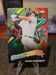 2025 Topps Chrome Future Stars Insert FS-10 Jasson Domínguez, New York Yankees - Picture 1 of 2