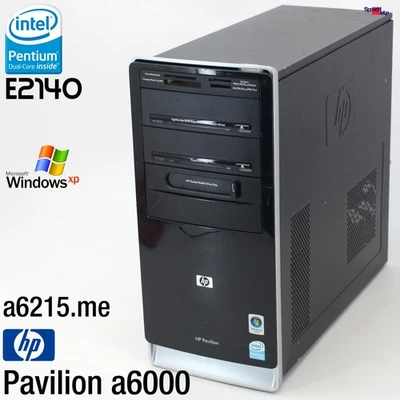 HP COMPAQ PAVILION a6215.me a6000 MULTIMEDIA COMPUTER PC WINDOWS XP 20 - Bild 1 von 4