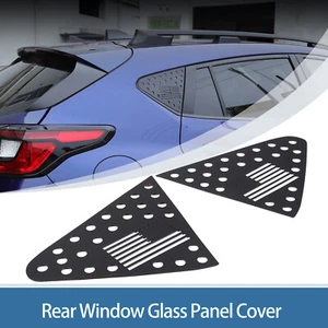 Rear C-pillar Triangular Window Glass Plate Trim For Subaru Crosstrek 2024-2025 - Picture 1 of 17