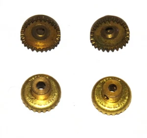 Four Meccano Parte 29 Contrate Gear 25 dientes original - Imagen 1 de 1