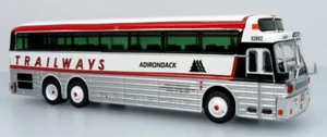 1969 Eagle Model 05 Coach: Adirondack Trailways 1:87 (HO) Diecast Model Bus - Picture 1 of 6