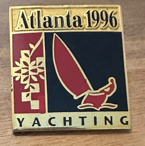 Atlanta 1996 Sailing Yachting Olympic Pin - Picture 1 of 1