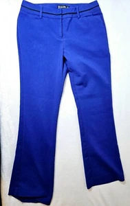 New York And Company Royal Blue Dress Pants Size 8 Average - Picture 1 of 9