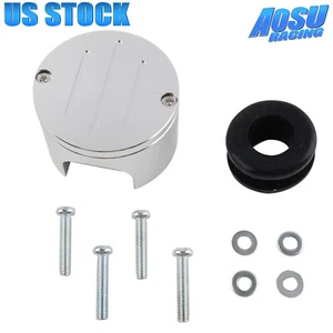Silver For 1948-1956 F1 or F100 Ford Truck Aluminum Firewall Port with Rubber US - Picture 1 of 10