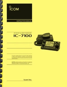 Icom IC-7100 IC7100 Transceiver INSTRUKCJA OBSŁUGI - Zdjęcie 1 z 5