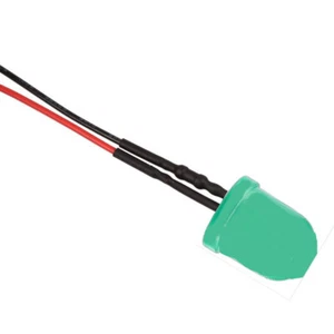 LED 10mm VERDE 4,8 - 12 Voltios Listo Soldado Iluminación para Tu Barco RC-CAR - Imagen 1 de 1