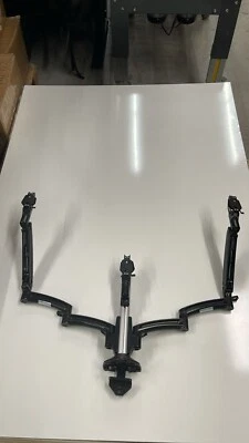 CHIEF Ergonomic Triple Monitor Mount for Desktop - Adjustable Monitor Arms - Image 1 of 4