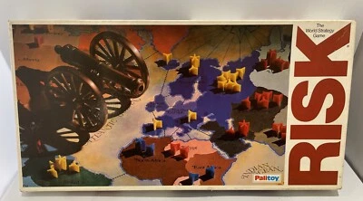 RISK THE WORLD CONQUEST GAME Strategy Board Game By Palitoy - Image 1 of 4