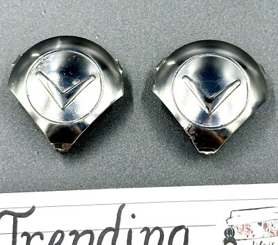 Par de cubiertas de bombillas antiniebla antiniebla Cadillac 1946-1962 (dos) Foto 1 de 4