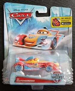 Disney Pixar Cars Ice Racers - RIP CLUTCHGONESKI - 2015 series - NEW UNOPENED