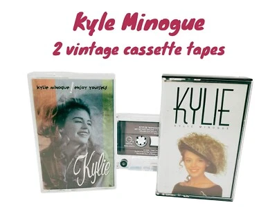 Kylie Minogue, 2-Pack, Cassette Tapes, Kylie, Locomotion, Dance Party Music - Imagem 1 de 4