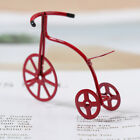 Miniture Möbel Dreirad Tabletop Schreibtisch Skulptur Eisen Dreirad Figurine