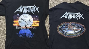 Anthrax Band Persistence Of Time Tee Cotton Adult T-Shirt TS290 - Picture 1 of 3