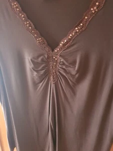 T Shirt Damen xl braun mit Applikationen  von Bonita - Bild 1 von 4