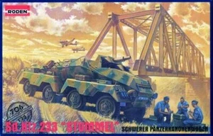 1/72 WW2 Vehicle  Sd.Kfz 233 Schwerer Panzerspahwagen [Germany] #706 : RODEN - Bild 1 von 1