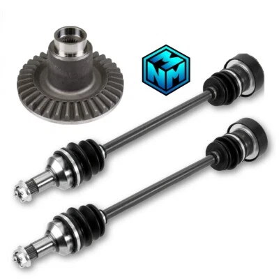 08-10 Arctic Cat Prowler 700 XT -Ejes de transmisión traseros / KIT DE ENGRANAJES DIFERENCIALES Foto 1 de 4