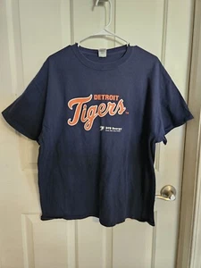 Vintage MLB Detroit Tigers SGA Distressed Graphic T Shirt Mens XL - Picture 1 of 3