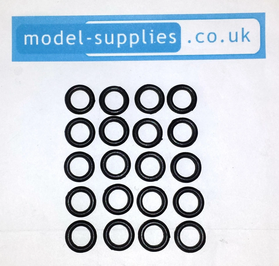 Matchbox 14mm Wide Repro Hard Black Plastic Tyres 49B, 52A. 52B rear, 19c/d, 72b - Image 1 of 1