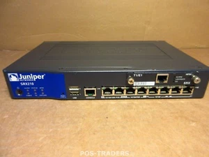 Juniper SRX210H-POE 8-portowa brama serwisowa zapory sieciowej VPN SRX210 Z MODUŁEM 1T / E1 - Zdjęcie 1 z 3