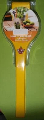 Havana Club Limetten/Zitronenpresse, gelb, Küche, Cocktails, Rum, Neu!