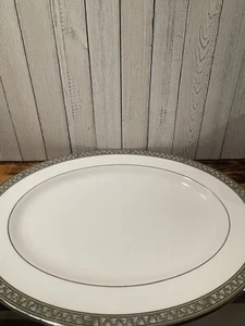 Waterford China LAUREL 15 1/2" Oval Serving Platter - Picture 1 of 11