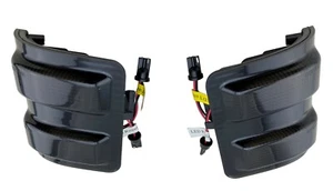 Dark Smoke Tinted Lens LED Side Mirror Marker Lights for 2008-16 F250 F350 F450 - Bild 1 von 2