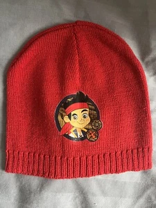 Brand New, Red, Jake Neverland Pirates Disney Kids Winter Woolly Hat, 3-5 years - Picture 1 of 1