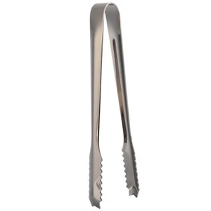 Ice Tongs 7 inch Stainless Steel Ice Tongs for Ice Bucket Small Serving Tongs... - Picture 1 of 9