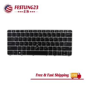 Keyboard for HP EliteBook 725 G3 725 G4 820 G3 820 G4 813302-001 - Afbeelding 1 van 5