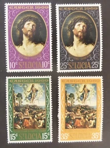 St Lucia 1969 Easter SG260/3 MNH UM unmounted mint - Imagen 1 de 1