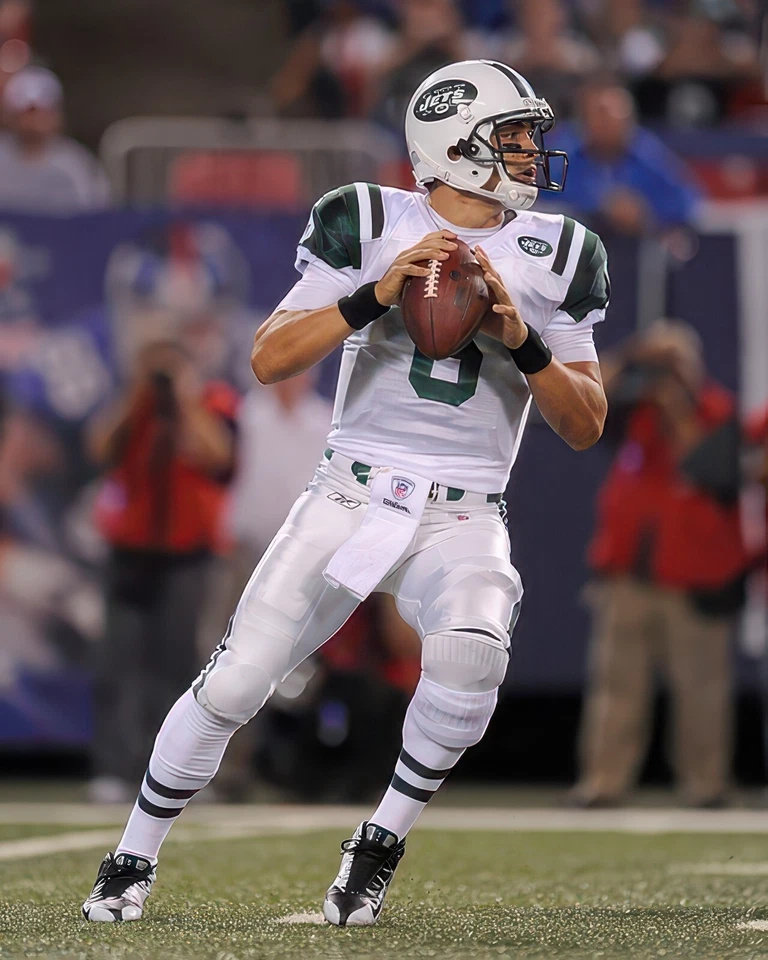 Mark Sanchez #6 纽约喷气机队 NFL 8"X10" 光面照片打印 8-纽约州 — 第 1/1 张图片