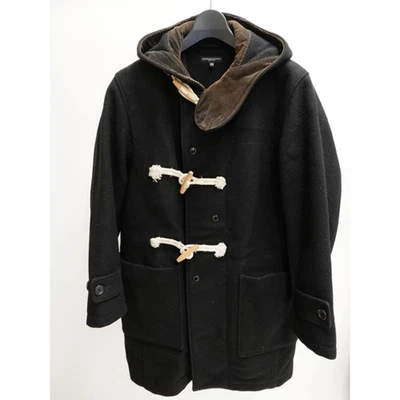 Engineered Garments Duffle Coat 32oz Melton Wool Black XS #EK BDA - Image 1 of 4