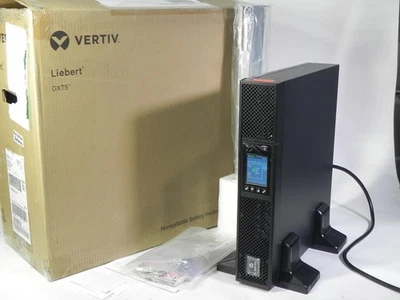 Liebert Vertiv GXT5-500LVRT2UXL UPS 500VA 500W 2U w/ Batteries - NEW - Image 1 of 4