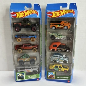 Hot Wheels 5er Pack Lot 2 HW Remote Adventures & Getaways '10 Toyota Tacoma Neu - Bild 1 von 13