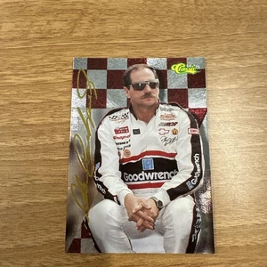 Dale Earnhardt/GM Goodwrench '94 Finish Line Classic Gold Signed Foil Card #DE2! - Picture 1 of 2